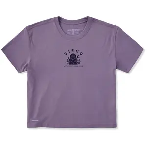 Women's Virgo Short Sleeve Crusher Boxy Tee