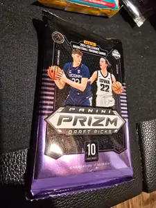 2024 WNBA and NBA Prizm Draft Picks Pack (From Mega Box with Orange Ice Prizms)