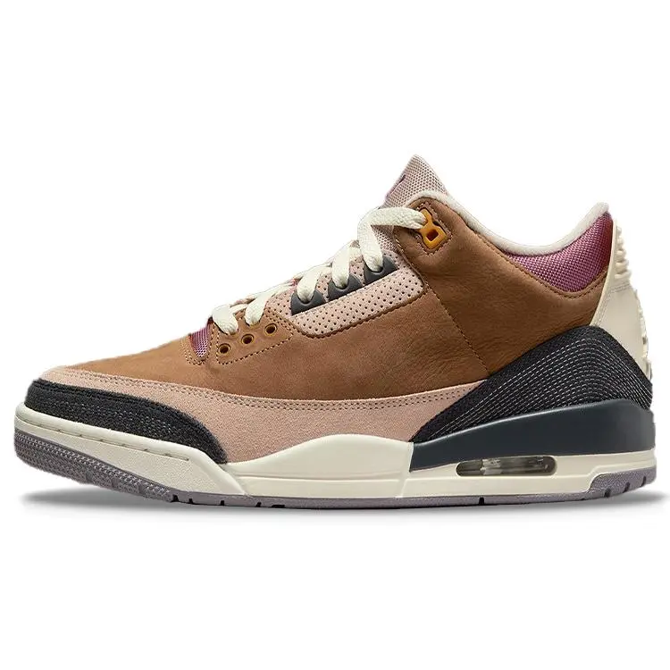 Men's Air Jordan 3 Retro SE "Archaeo Brown" Mid-Top Basketball Shoes - Versatile for Trainer, Athletic, and Sports Use, Trainer Shoes, Athletic Shoes