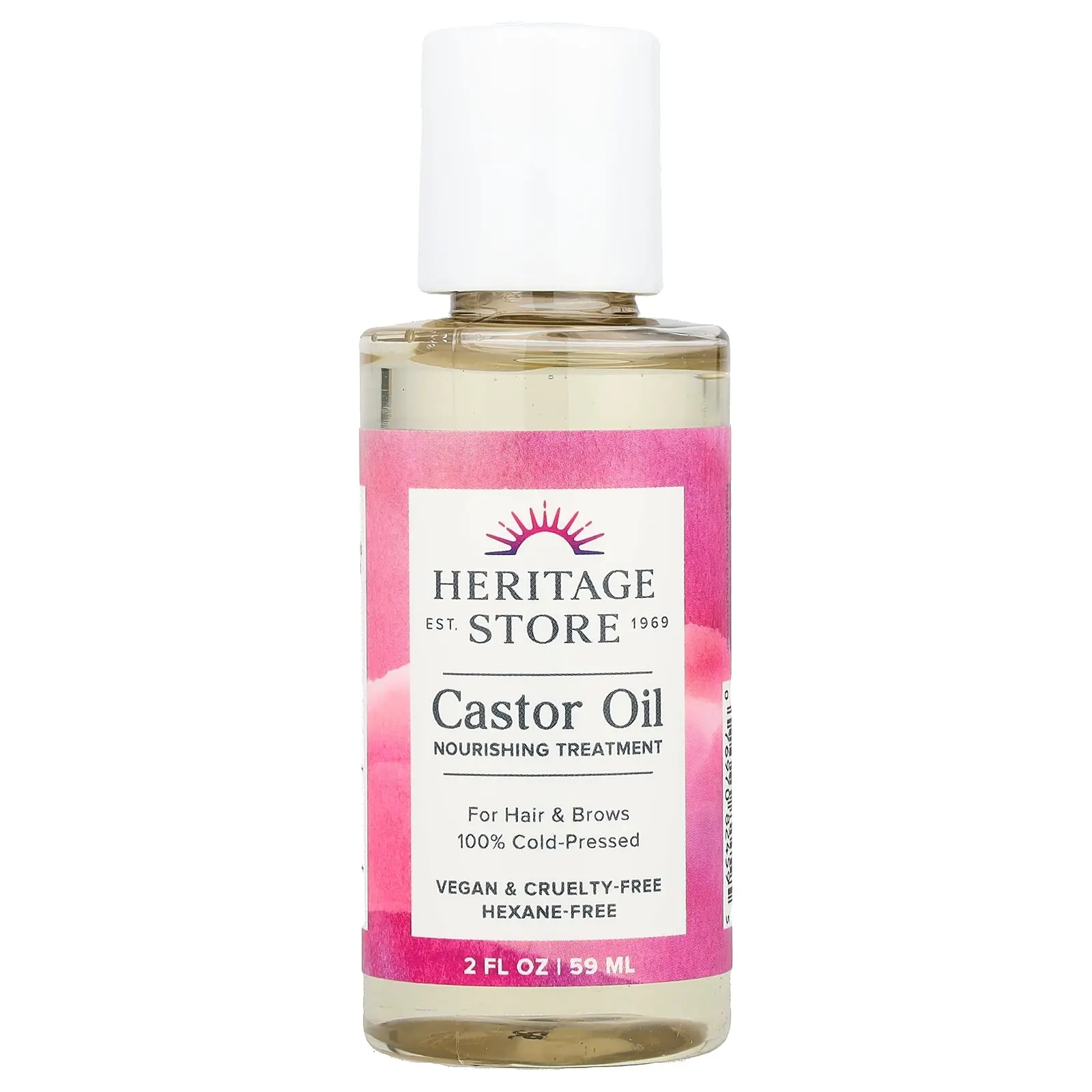 Heritage Store Castor Oil, Nourishing Treatment, 2 fl oz (59 ml) Heritage Store Castor Oil, Nourishing Treatment, 2 fl oz (59 ml)