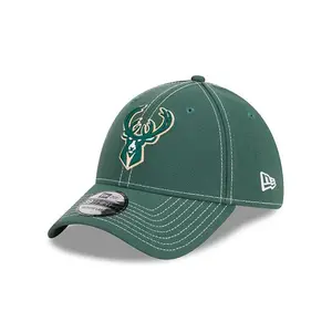 New Era Flex 39Thirty Classic D1 Green Milwaukee Bucks Hat