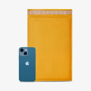 IPACKNOW 250 PC #2 8.5x12 Inches 100 Pack Inches Kraft Bubble Mailers Yellow Shipping Padded Envelopes Self Seal Waterproof Cushion Envelopes