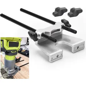 Edge Guide Assembly/Trim Router Edge Guide - Compatible with Ryobi Router Edge Guide - Fits Model P601, PCL424B, PCL424, R2401, P206