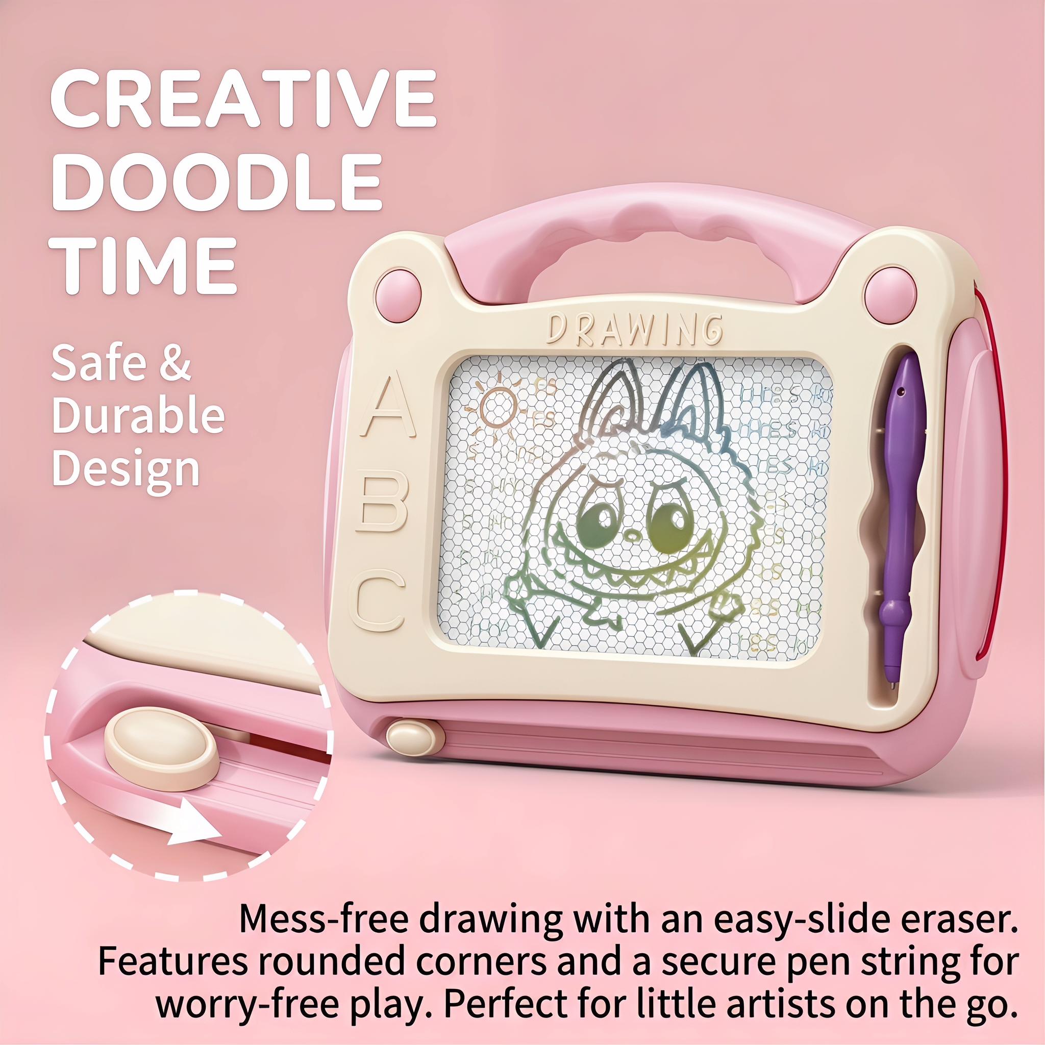 Magnetic Drawing Board for Toddlers Toddler Toys for Age 1 2 3 Boys Girls, Sketch Pad Birthday Easter Christmas Halloween Kids Toy Gifts for Boys and Girls