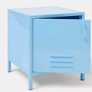 Blue Metal Locker Kids' Nightstand - Pillowfort