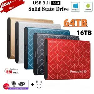 8TB External SSD Solid State Portable Hard Drive Large Capacity Brand New USB 3.0 Metal Expansion Portable Hard Drive external storage