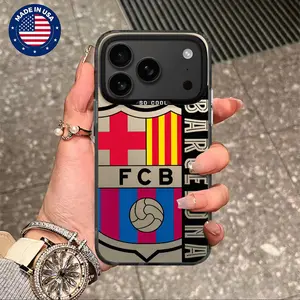 FC Barcelona La Liga  Aesthetic Design Pattern Casing For iphone 17 16 15 14 13 12 11 7 8 Plus ProMax AIR Samsung S22 S23 S24 S25 PLUS ULTRA Flaunt Mobile Phone CaseHard TPU PET PC Black ShockproofSmartphone Cover