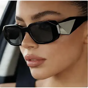 Summer Outfits 2026 New Fashion Irregular-shaped Sunglasses, New Fashion Travel Accessories, Street Style Sunglasses, UV Protection