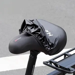 1 Pc Bike Seat Rain Cover – Waterproof PVC saddle protector with full-wrap elastic design. Anti-slip cover protects against rain, snow, sun and dust, universal fit for bicycles, mountain bikes and electric scooters.