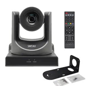 SMTAV NDI Streaming PTZ Camera, 30x Optical + 8X Digital Zoom,high-speed PTZ,3G-SDI+HDMI+IP output,NDI support Video Conference Camera