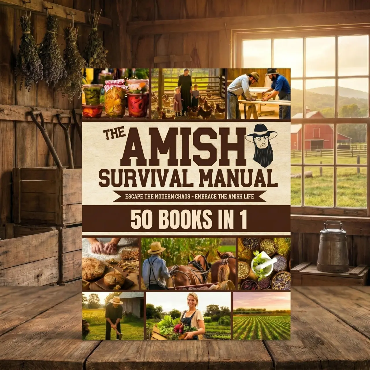 Amish Lifestyle Guide - Homesteading, Canning & Everyday Preparedness.
