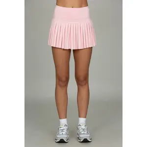 Almond Blossom Pleated Tennis Skirt