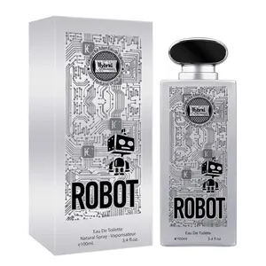 META-BOSEM Robot Men Cologne Woody Fragrance, Eau de Toilette Natural Spray - Citrus Lavender Notes - Holiday Gift, 3.4 Fl Oz/100 Ml