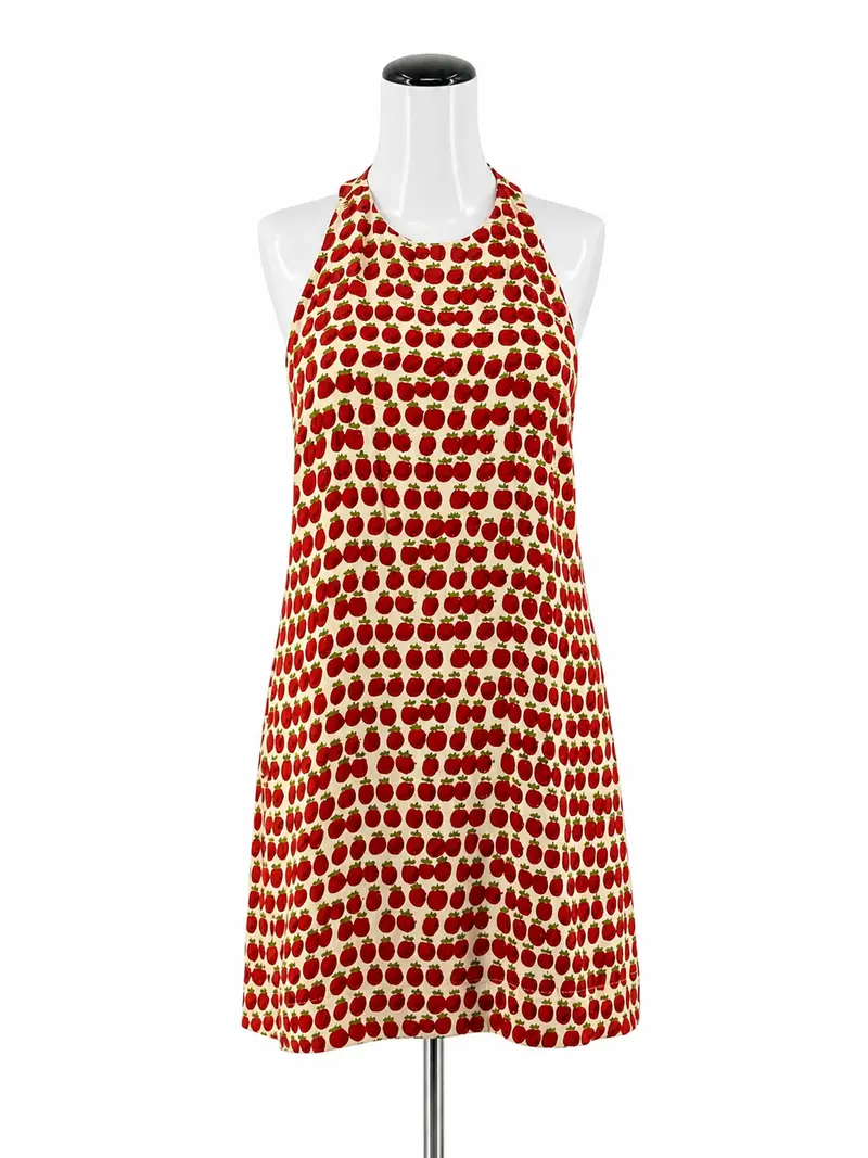 sachin and babi light blue dress Reformation Dory Linen Peach Pink Sleeveless Halter Mini Dress Size 10
