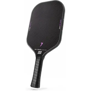 T800 Carbon Fiber Pickleball Paddle with 16mm Dynamic Core,  Pickle Ball Thermoformed Unibody, Elongated Shape,  Power &  Spin, USAPA Approved