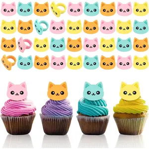 “36PCS Dinosaur Cupcake Toppers – Roar Dino Picks for Kids Birthday, Baby Shower, Dinosaur Theme Party Decorations”