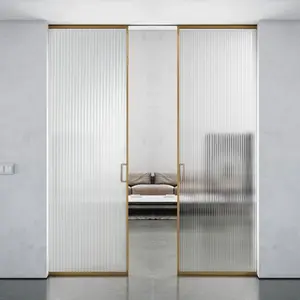 Static Cling Long Glass Sticker, Bathroom Toilet Kitchen Living Room Door Privacy Film, Frosted Window Anti-Spy Decal, Transparent Non-Transparent