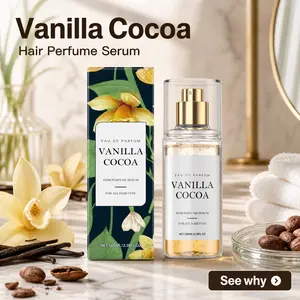 Vanilla Cocoa Hair Perfume Spray, Light Hair and Body Fragrance Mist, Fresh Scent Spray for Hair and Body,light-scented perfume floral elegant scentual fruit  long-lasting sweet fruity Eau de Parfum natural  gourmand fragrance e daily portable