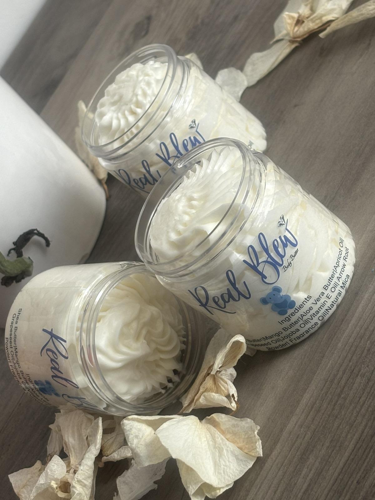 Baby Powder Body Butter for Dry & Aging Skin – Deep Moisture, Long‑Lasting Hydration