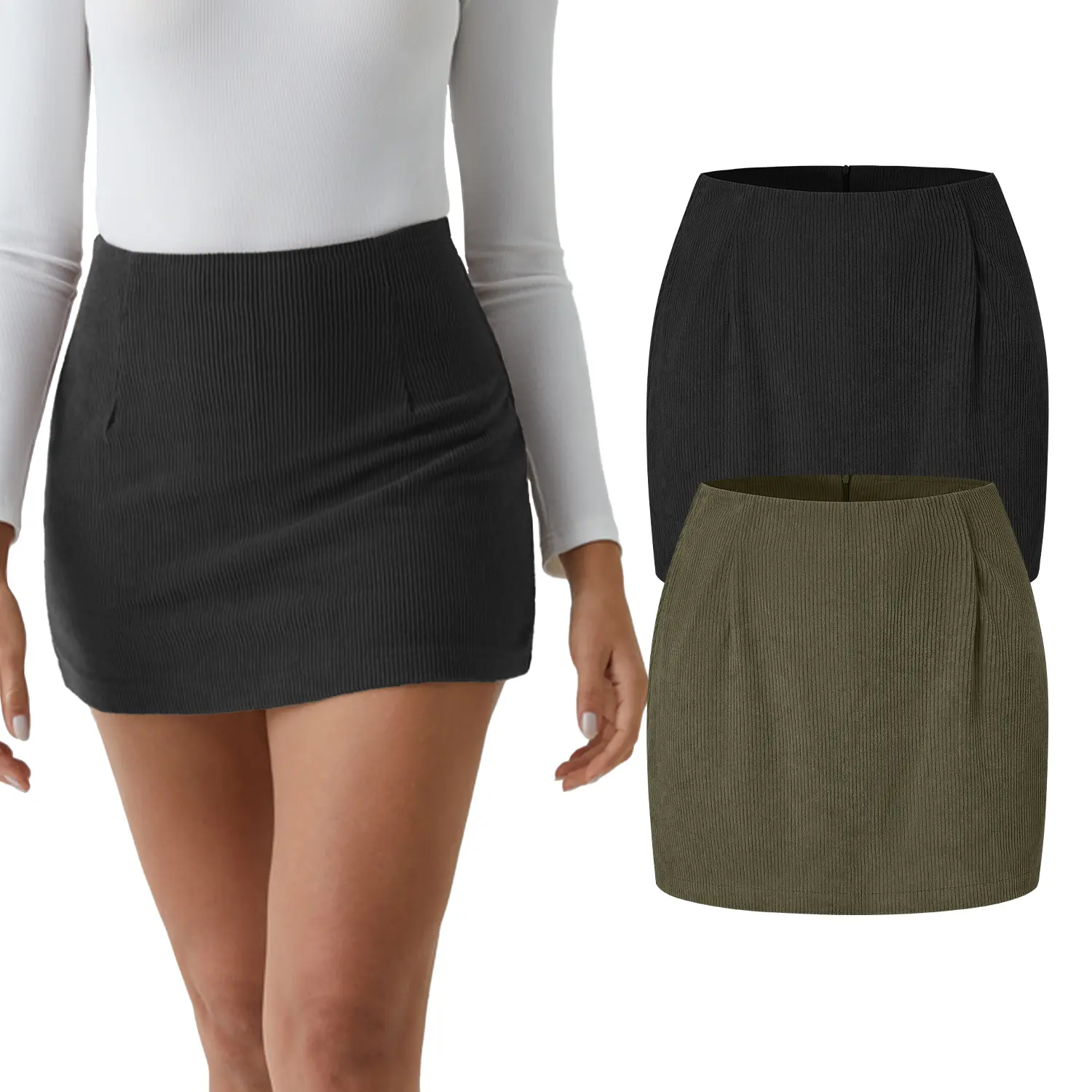 Black+Icy Bamboo Green