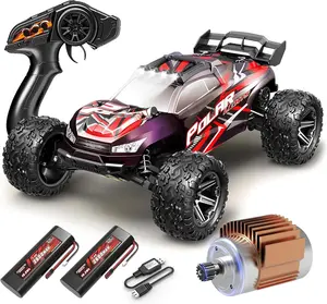 1/8 High Speed RC Car Toys, 1:8 Scale All Terrain Fast RC Cars for Kids, 45KM/H Electric Off-Road Remote Control Monster Truck, 2.4Ghz High Speed Car, Waterproof RC Truck with 2 Batteries for Boys, RC Gifts Ideal summerwins