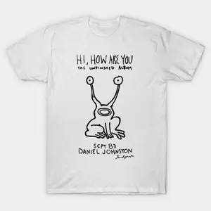 Cobain - Daniel Johnston Vintage T-Shirt Unisex Breathable Fabric Premium Everyday Wear Soft Comfortable Gift Idea S-4XL Sizes