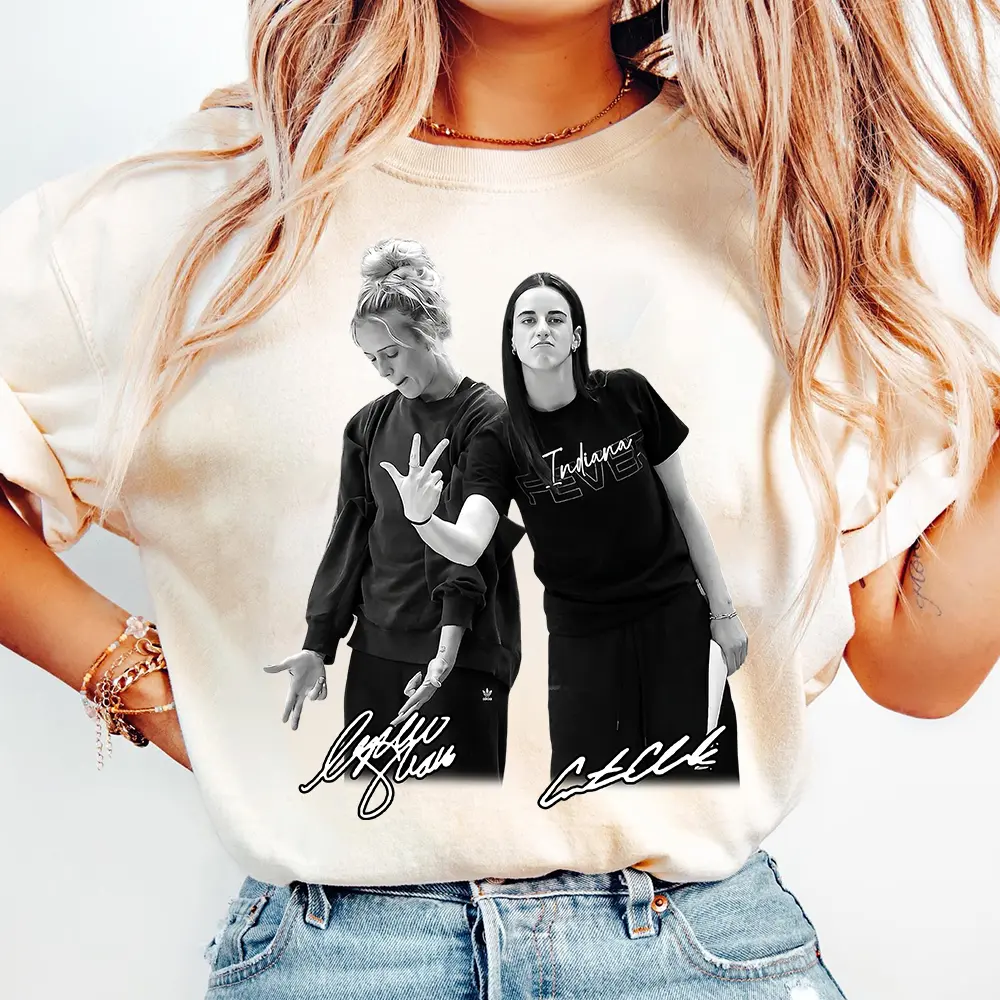 Retro 90's Sophie Cunningham Caitlin Clark Shirt, Vintage Basketball Graphic Fan Tee, Gift For Man & Woman T-Shirt