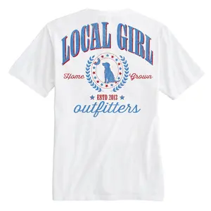 LG Vintage USA SS Tee - White