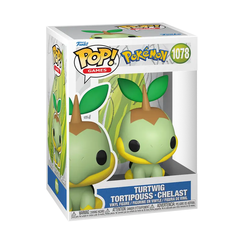 Funko Pop Vinyl Figure Pokemon Turtwig 1078