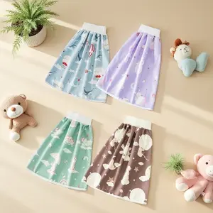 4pcs Diaper Skirt, Toilet Training Pants, Baby Leakproof Cloth Diapers, Reusable Washable, Dual Protection, Comfortable Replaceable