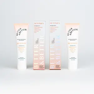 Better & Better Detoxify Zinc Toothpaste 2 Pack Infused with Hydroxyapatite Vitamin E B12 Calcium & Zinc Fluoride Free Oral Care