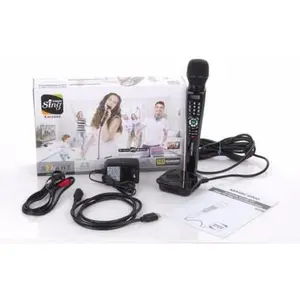 Magicsing E-1 | New Smart Home Karaoke System Microphone Stream 10,000+ English/American Songs · Requires WiFi · Free 12-Month Subscription Code for Tagalog Hindi Korean Spanish Russian