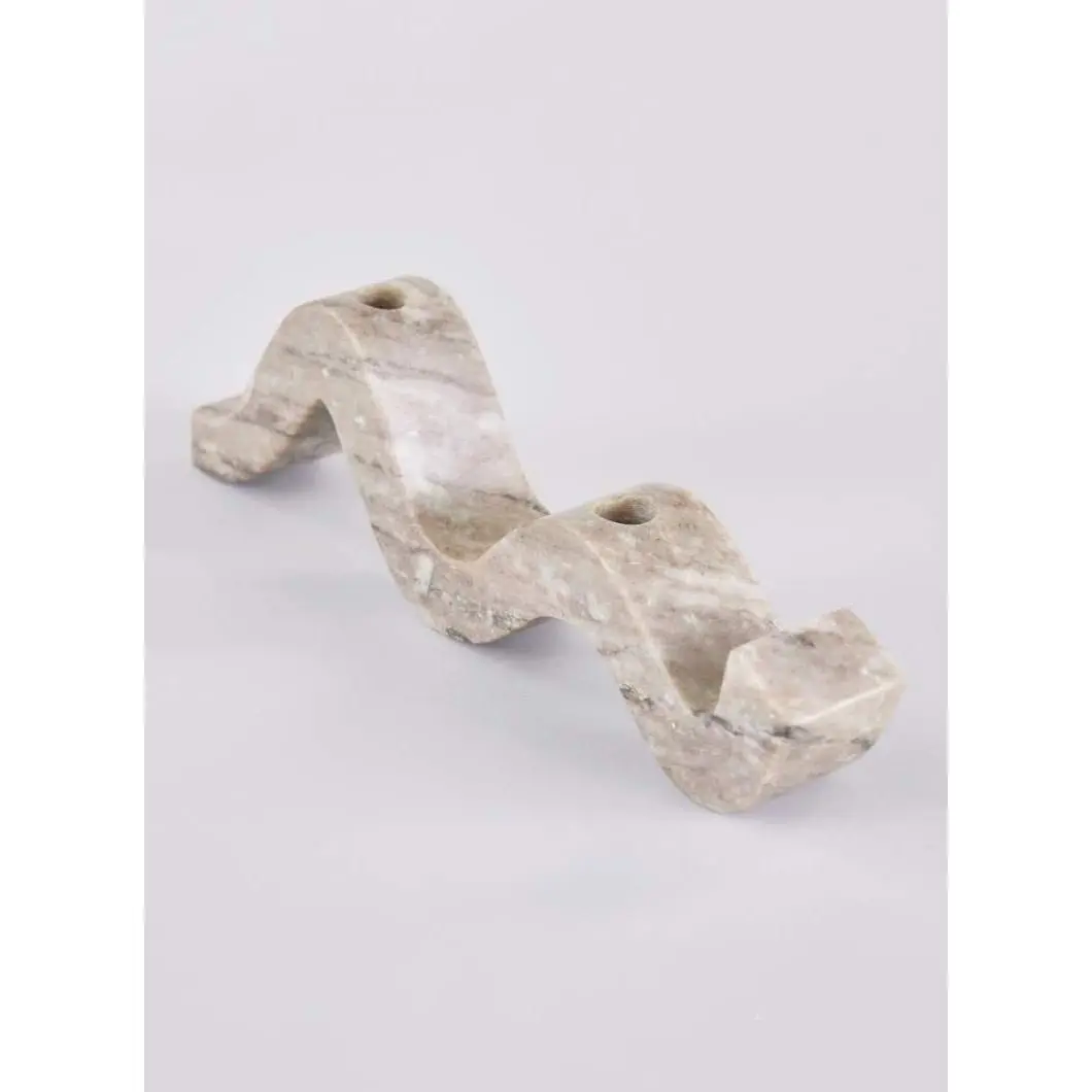 Marble Candle Holder Centerpiece