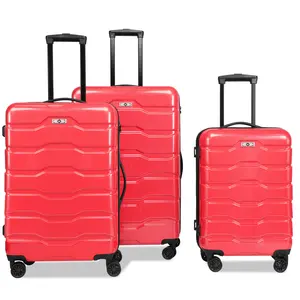 3pcs  ABS+PC Hardshell Luggage Sets,TSA Lock Spinner Suitcase Set,Lightweight Spinner Luggage Set,hardside suitcase,luggage safety,tumi luggage(20/24/28)