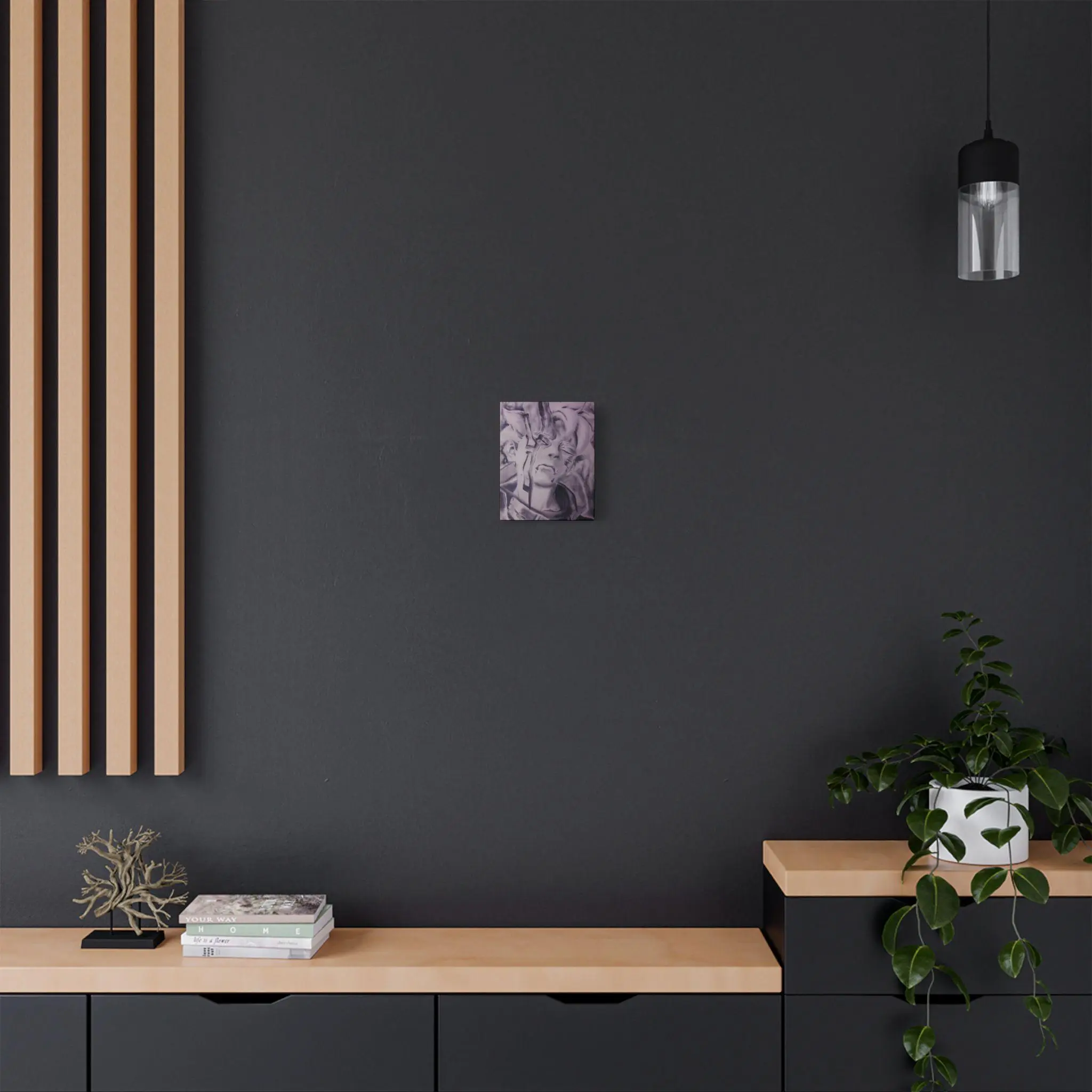 Borushiki fanart, Satin Canvas Stretched | Face Art Wall Canvas