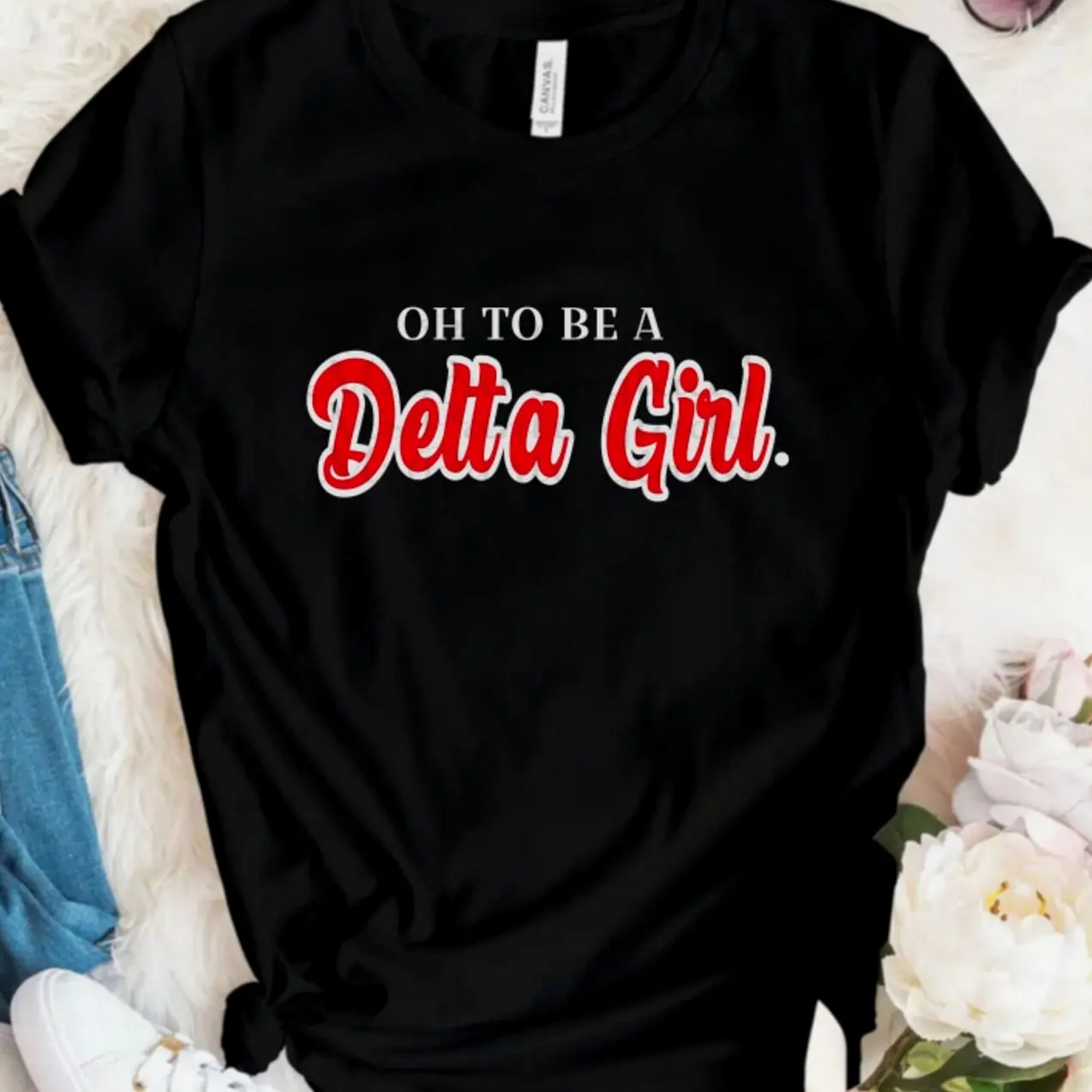 Delta Sigma Theta 1913 T-Shirt. Oh to Be a Delta Girl Tshirt!