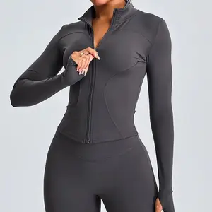 Slimming Zip Performance Coat (MORE COLORS)