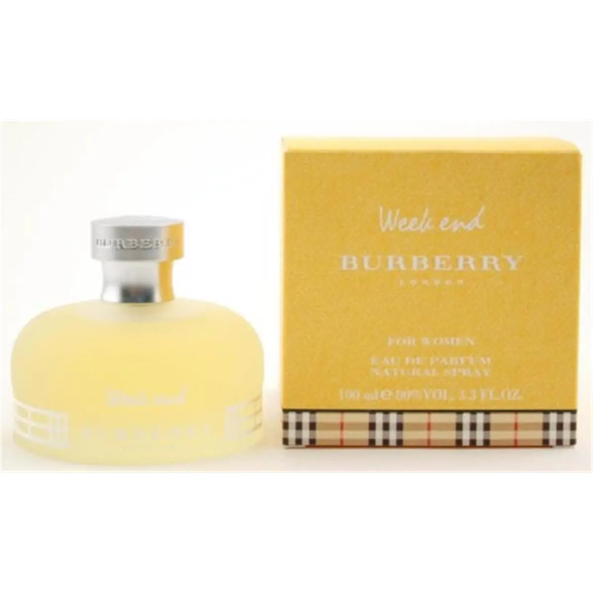 BURBERRY Weekend Eau de Parfum for Women, Long-Lasting Elegant Fragrance with Fresh, Crisp Green Floral Notes, 3.3 oz