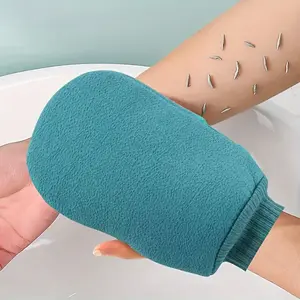 Luxury Exfoliating Bath Mitt - Revitalizes for Glowing, Smooth Skin - Gently Scrubs Away Dead Cells & Impurities - Perfect for Daily Shower, Spa, and Massage Therapy Experience
