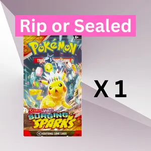Pokémon Surging Sparks - Booster Pack NEW Factory Sealed TCG Cards (1)