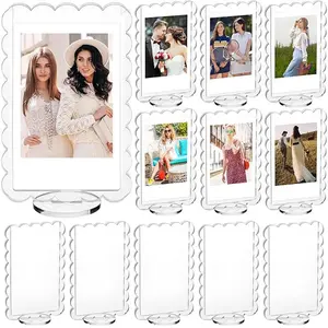 5 PCS Acrylic Photo Frame Decor, Picture Frame, High Quality Frame, Perfect for Home & Party Decoration, Ideal Gift for Any Occasion, Home Decor Accessory