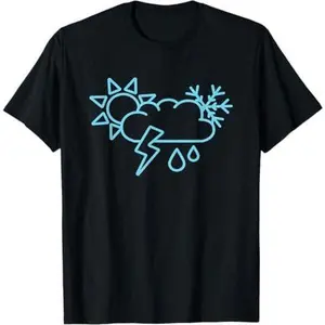 Future Meteorologist Storm Chasing Weather Radar Weatherman T-Shirt
