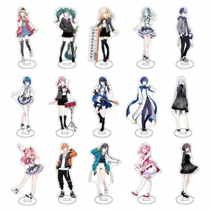 PJSK Project Sekai Acrylic Stand Model Plate Decoration Desk Figure Display Friend Gifts Cartoon Peripheral Product Accessorie