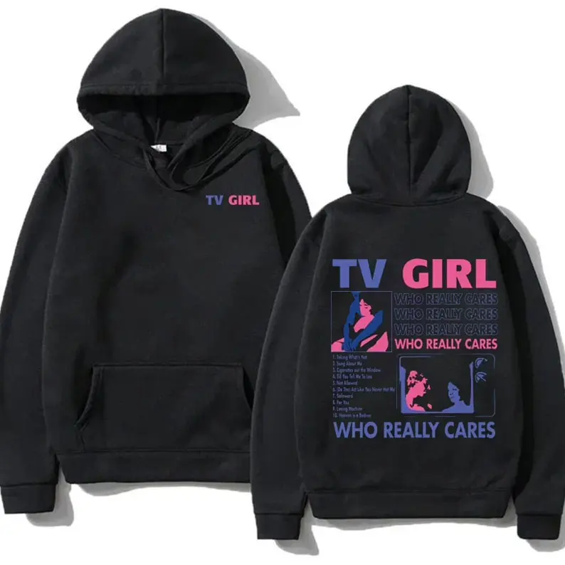 TV Girl - Streetwear Graphic Hoodie for True Fans