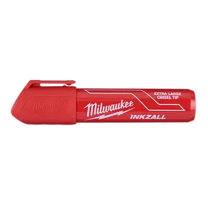Milwaukee 48-22-3266 INKZALL Extra Large Chisel Tip Red Marker