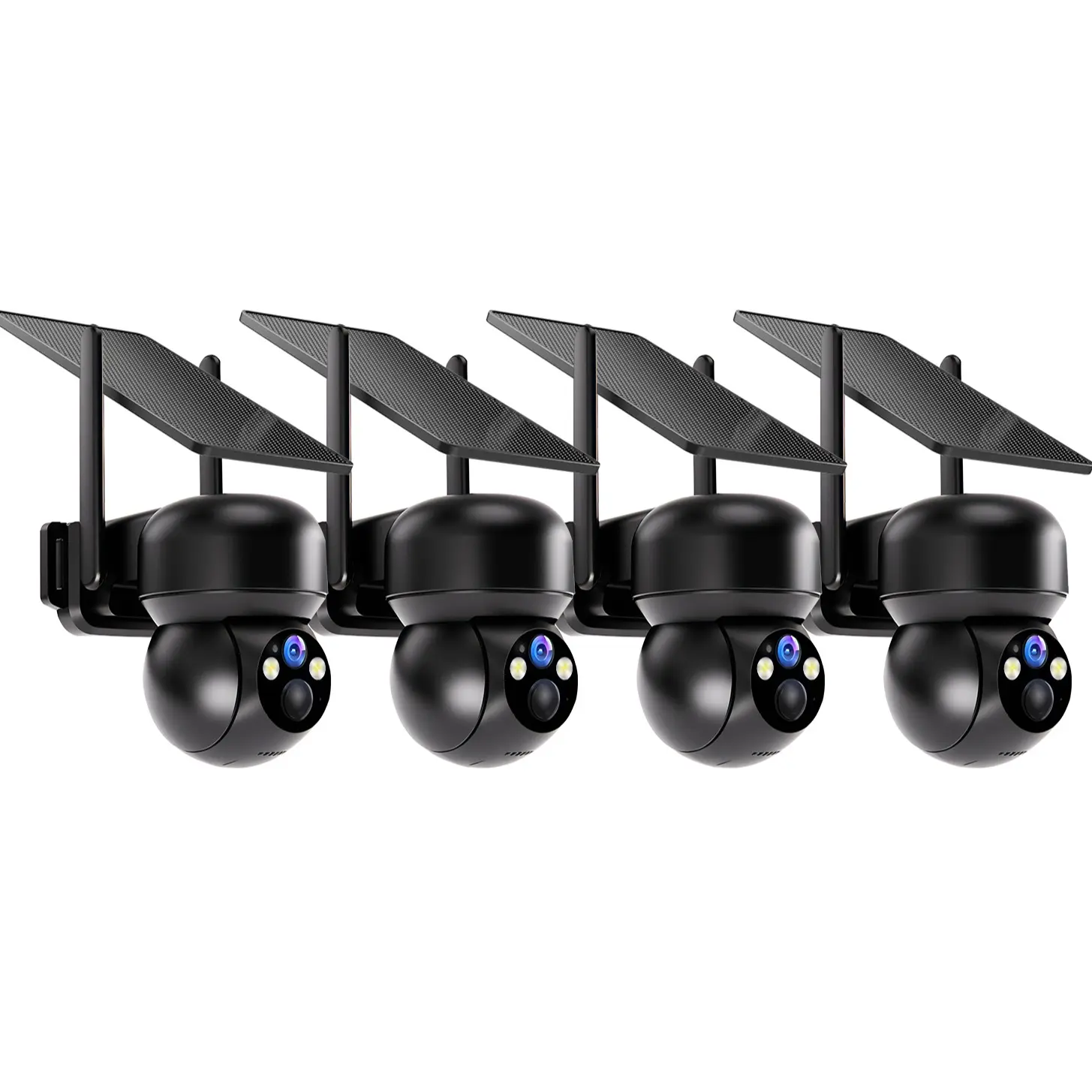 Black, 4-Pack