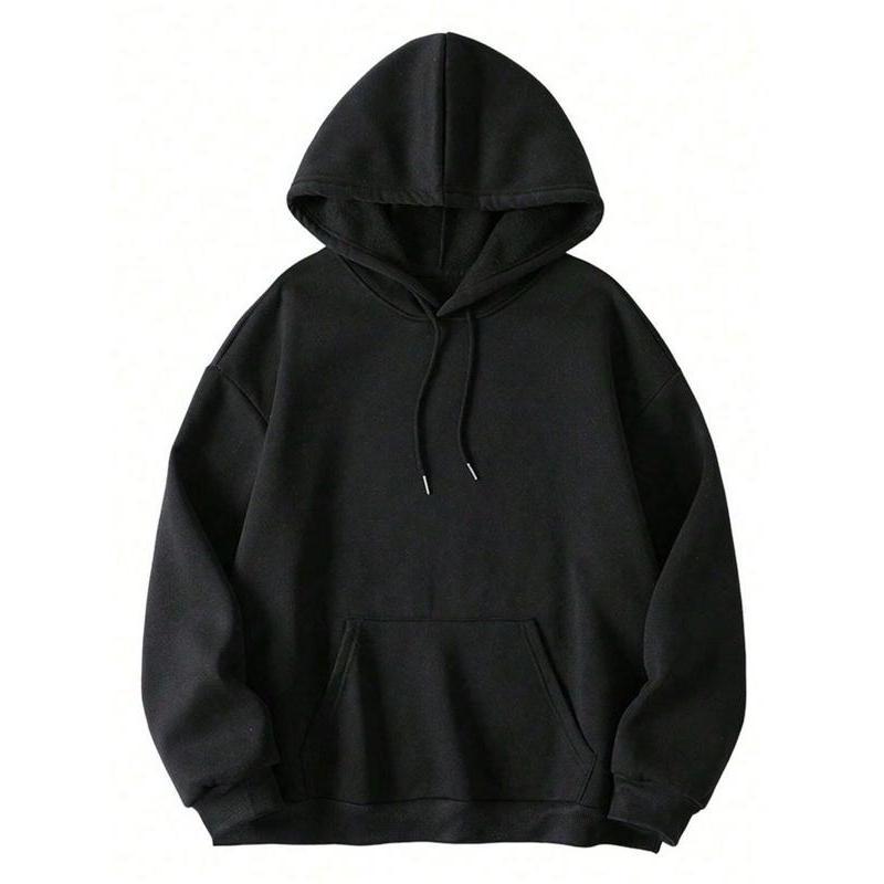 Men's Treaty Oak Revival with tree and birds print Graphic - Cotton Blend Black Long Sleeve Pullover Regular Fit | Soft & Breathable Fabric, Durable Print, Everyday Comfort, Machine Washable, vintage casual outdoor leisure, everyday wear