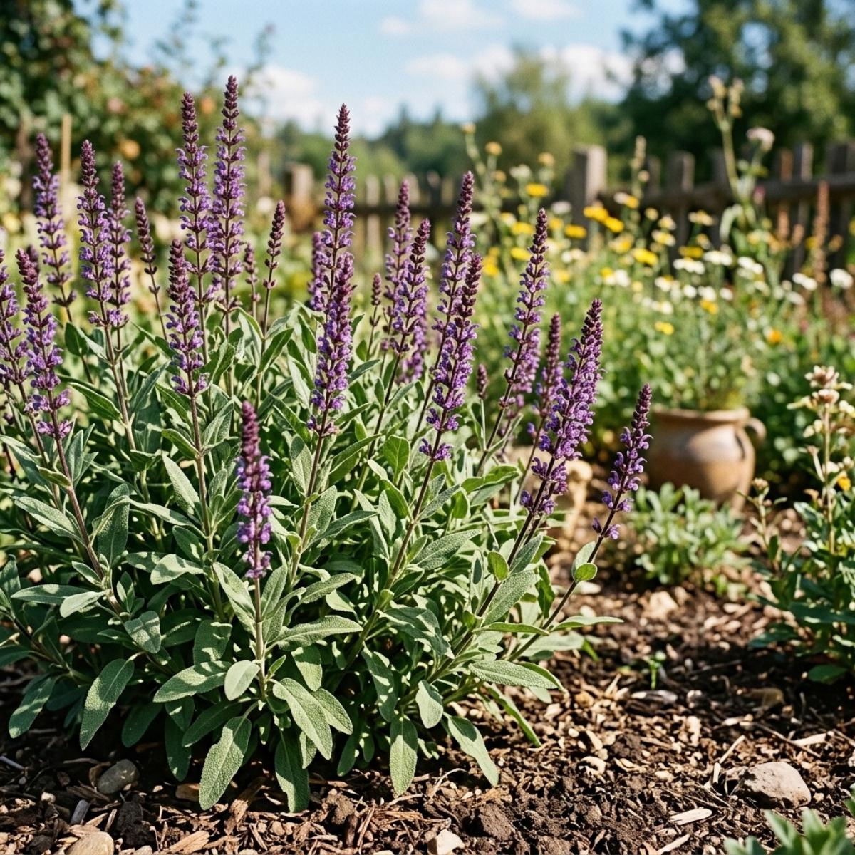 Premium Salvia Seed Packet Non-GMO Non-GMO Heirloom Garden Herb for DIY Home Planting Culinary & Aromatic Uses