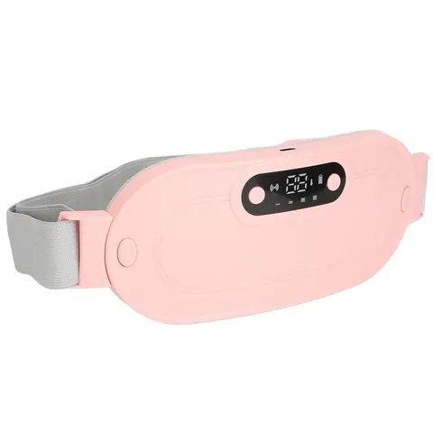 Portable Menstrual Heating Pad, Heating Pads Automatic Shut Off Belly Wrap Adjustable Belt Menstrual Cramps Relief Pad