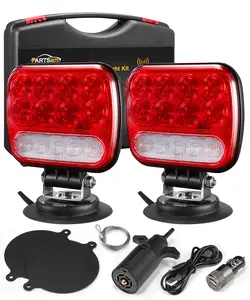 Partsam Wireless LED Trailer Light Kit, live